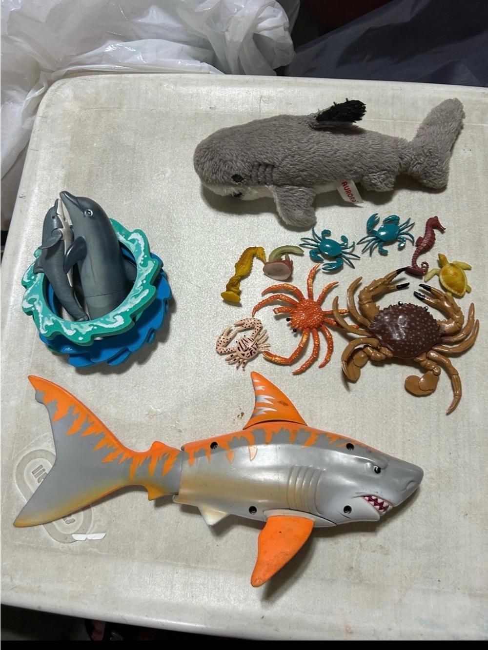 Assorted Fish & Sea Creature Toy Set